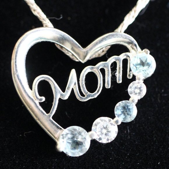 Sterling Silver heart pendant (SN0012) - Picture 1 of 8